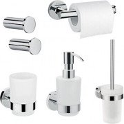 Набор аксессуаров для ванной комнаты Hansgrohe Logis Universal 6 в 1 хром 20210006