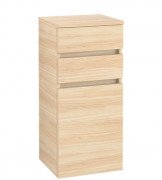 Шафка для ванної Villeroy & Boch Legato 40х87х35 см петлі зліва ДСП друкарський в'яз B72800PN