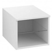 Стелаж для ванної Villeroy & Boch Legato 40х34х50 см МДФ/ДСП білий глянсовий B72400DH