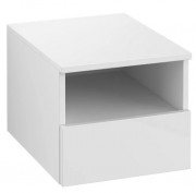 Шафка для ванної Villeroy & Boch Legato 40х34х50 см МДФ/ДСП глянсова біла B72600DH