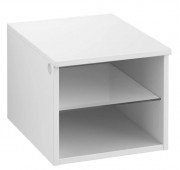 Стелаж для ванної Villeroy & Boch Legato 40х34х50 см правий МДФ/ДСП білий глянсовий B72401DH