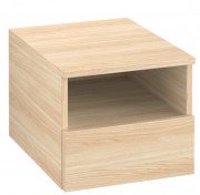 Шафка для ванної Villeroy & Boch Legato 40х34х50 см ліва ДСП друкарський в'яз B72600PN