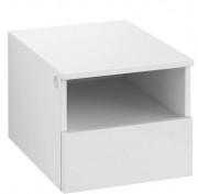 Шкафчик для ванной Villeroy & Boch Legato 40х34х50 см правый МДФ/ДСП глянцевый белый B72601DH