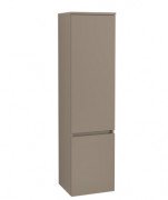 Пенал Villeroy & Boch Legato 40x155х35 см петлі праворуч ДСП сірий трюфель B73001VG