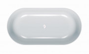 Ванна Kolpa San Boul-FS из искусственного камня Kerrock 165x85 белый/черный 592300