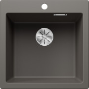 Мойка для кухни Blanco Pleon 5 51,5х51 см SILGRANIT PuraDur® вулканический серый 527318