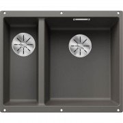 Мийка для кухні Blanco Subline 340/160-U 55,5х46 см SILGRANIT PuraDur® вулканічний сірий 527346