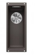 Мийка для кухні Blanco Subline 160-U 19х46 см SILGRANIT PuraDur® вулканічний сірий 526799