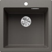 Мийка для кухні Blanco Pleon 5 51,5х51 см SILGRANIT PuraDur® вулканічний сірий 527318