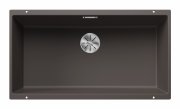 Мойка для кухни Blanco Subline 800-U 83х46 см SILGRANIT PuraDur® вулканический серый 527357