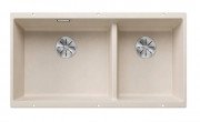 Мийка для кухні Blanco Subline 480/320-U 85,5х46 см SILGRANIT PuraDur® м'який білий 527168