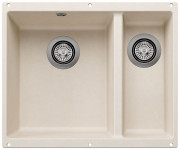 Мийка для кухні Blanco Rotan 340/160-U 55,5х46 см SILGRANIT PuraDur® м'який білий 527144