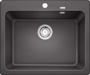 Мойка для кухни Blanco Naya 6 61,5х51 см SILGRANIT PuraDur® темная скала 519639