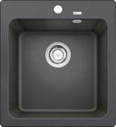 Мойка для кухни Blanco Naya 45 46,5х51 см SILGRANIT PuraDur® темная скала 525223