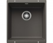 Мийка для кухні Blanco Rotan 400-U 43х46 см SILGRANIT PuraDur® вулканічний сірий 527328