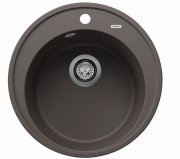 Мийка для кухні Blanco Riona 45 Ø50 см SILGRANIT PuraDur® вулканічний сірий 527326
