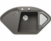 Мойка для кухни Blanco Delta II 105,7х57,5 см SILGRANIT PuraDur® вулканический серый 527238