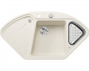 Мийка для кухні Blanco Delta II 105,7х57,5 см SILGRANIT PuraDur® м'який білий 527055