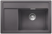 Мойка для кухни Blanco Zenar XL 6S Compact 78х51 см чаша справа SILGRANIT PuraDur® темная скала 523775