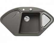 Мийка для кухні Blanco Delta II 105,7х57,5 см SILGRANIT PuraDur® вулканічний сірий 527238
