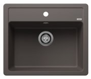 Мойка для кухни Blanco Legra 6 58,5х50 см SILGRANIT PuraDur® вулканический серый 527269