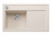 Мойка для кухни Blanco Zenar 45S 86х51 см чаша слева SILGRANIT PuraDur® мягкий белый 527176