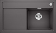 Мойка для кухни Blanco Zenar 45S 86х51 см чаша справа SILGRANIT PuraDur® темная скала 523785
