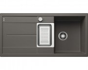 Мийка для кухні Blanco Metra 6S 100х50 см SILGRANIT® PuraDur® вулканічний сірий 527299