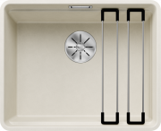 Мойка для кухни Blanco Etagon 500-F 52,7х42,7 см SILGRANIT PuraDur® мягкий белый 527074