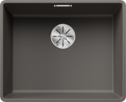 Мийка для кухні Blanco Subline 500-F 52,7х42,7 см SILGRANIT PuraDur® вулканічний сірий 527352