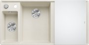 Мийка для кухні Blanco Axia III 6 S-F 99х50 см чаша зліва SILGRANIT® PuraDur® м'який білий 527048