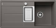 Мийка для кухні Blanco Metra 6 S-F 99х49 см SILGRANIT® PuraDur® вулканічний сірий 527301