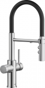 Смеситель для кухни Blanco Catris-S Flexo Filter под фильтр с выдвижной лейкой PVD нержавеющая сталь 526706
