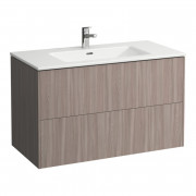 Тумба с раковиной Laufen Pro S 100х50х61 см ДСП светлый вяз H8649622621041