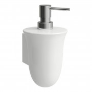 Диспенсер для рідкого мила Laufen The New Classic настінний кераміка білий матовий H8738557570001