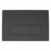 Кнопка смыва Geberit Delta50 двойной смыв пластик черный матовый 115.119.14.1