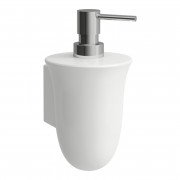 Диспенсер для рідкого мила Laufen The New Classic настінний кераміка білий H8738550000001