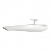 Раковина для ванной Laufen IL Bagno Alessi One 120х50 см с 1 отверстием керамика белый с покрытием LCC H8149744001041