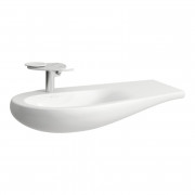 Раковина для ванної кімнати Laufen IL Bagno Alessi One 90х50 см з 1 отвором кераміка білий з покриттям LCC H8149754001041