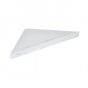 Полиця для ванної кімнати Ravak Slim C кутова алюміній/латунь білий X07P652