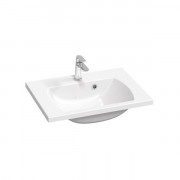 Раковина для ванной Ravak Classic II 60х45 см литьевой мрамор белый XJX01160003