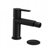 Змішувач для біде Ravak Puri PU 055.20 одноважільний з донним клапаном чорний X070189