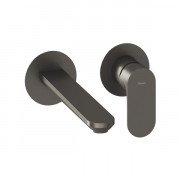 Змішувач для раковини Ravak Eleganta настінний одноважільний графіт матовий X070329