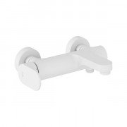 Змішувач для ванної кімнати Ravak Eleganta настінний одноважільний білий матовий X070256