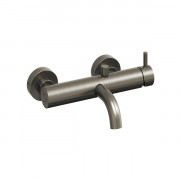 Змішувач для ванної кімнати Ravak Espirit настінний одноважільний графіт матовий X070316