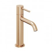 Змішувач для раковини Ravak Espirit одноважільний рожеве матове золото X070347