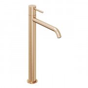 Змішувач для раковини Ravak Espirit одноважільний рожеве золото матове X070348