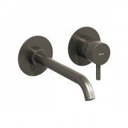 Змішувач для раковини Ravak Espirit настінний одноважільний графіт матовий X070315