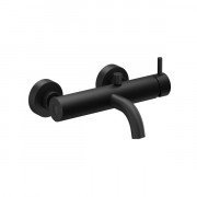 Смеситель для ванной Ravak Espirit настенный однорычажный черный матовый X070279