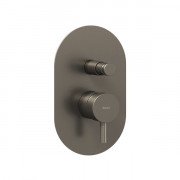 Змішувач для душу Ravak Espirit вбудований 1 споживач графіт матовий X070321